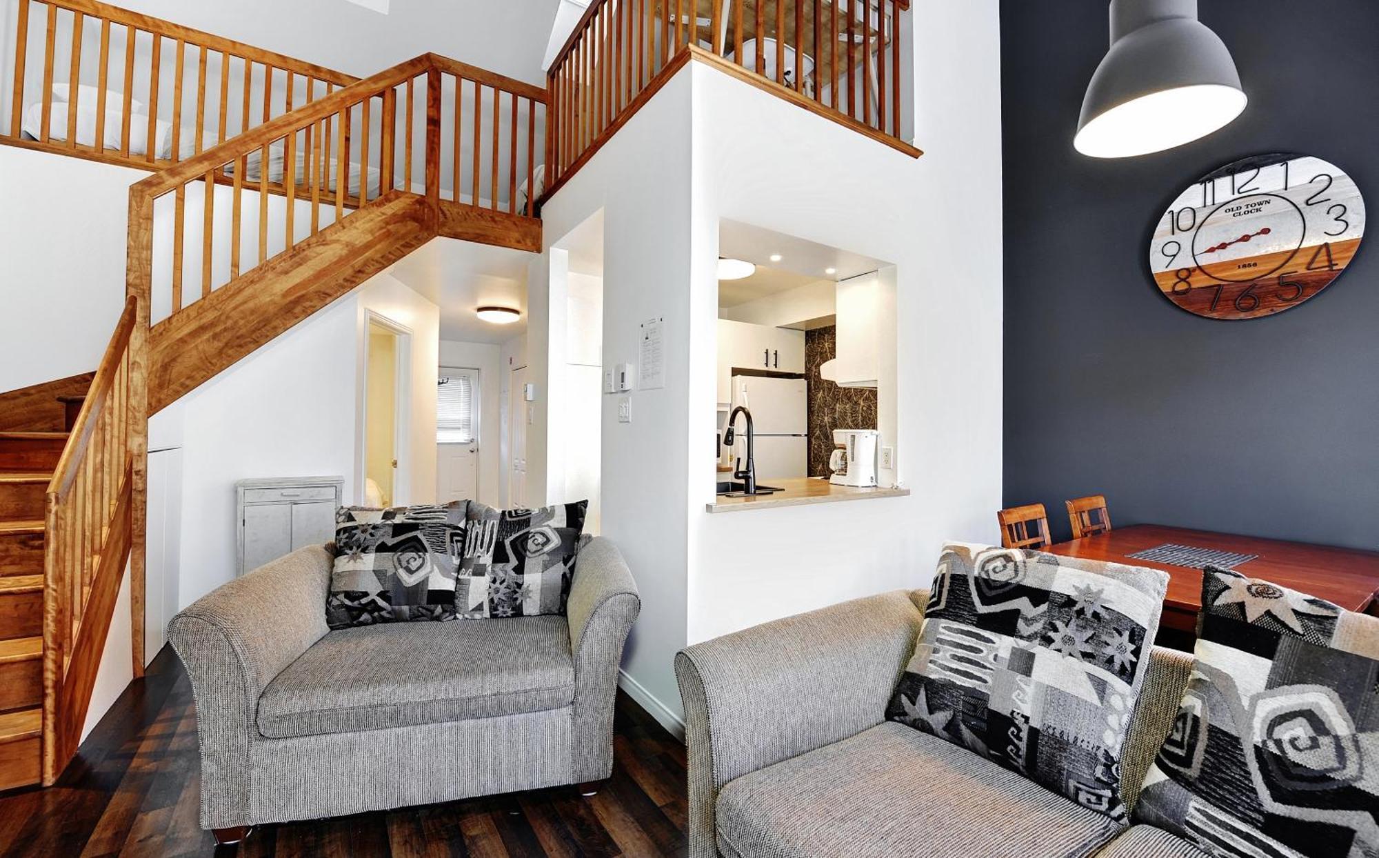 Condo 305 33 Chemin Du Hameau By Les Chalets Alpins Stoneham Exteriör bild